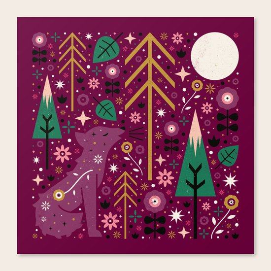 Howling Wolf Canvas Print