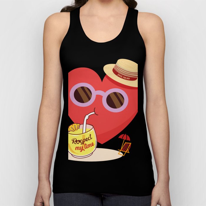 My Love Takes a Vacation Tank Top