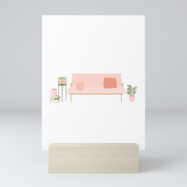 Cozy home Mini Art Print