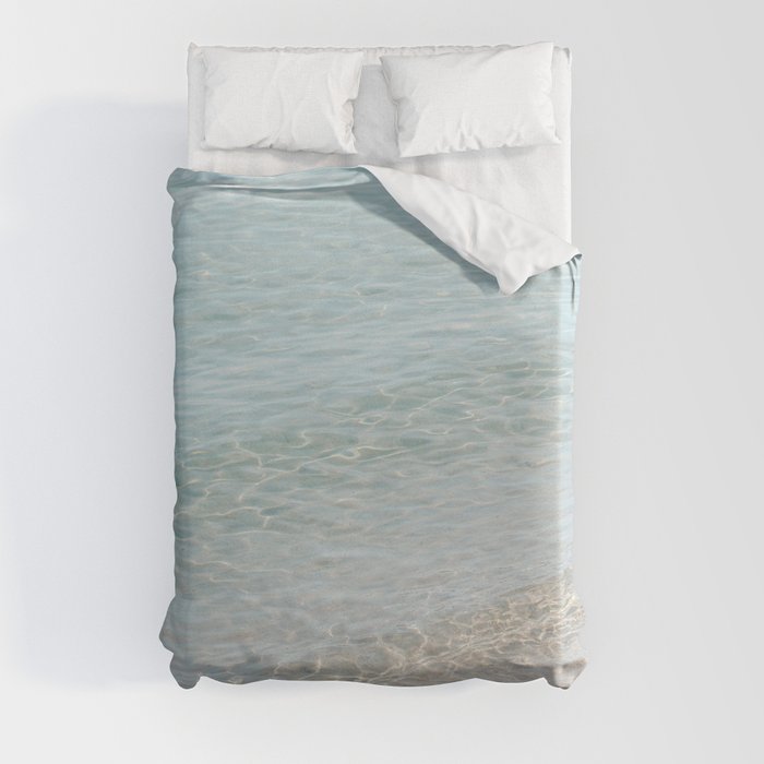 Beach Print, Beach Waves, Sea Waves, Waves Print, Sea Print, Modern Home Decor, Art Print Duvet Cover