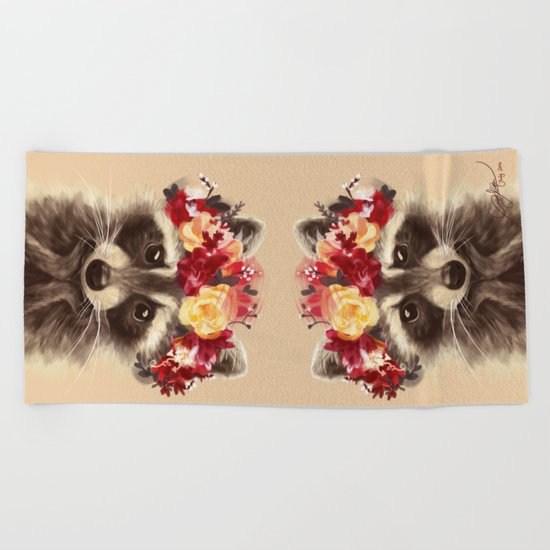 Love Me Beach Towel