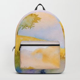 Watercolor Trees (Color) Backpack