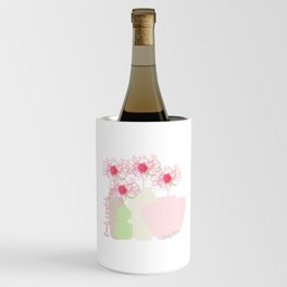 Beauty is Simplicity Wine Chiller