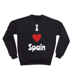 I Love Spain  Crewneck Sweatshirt