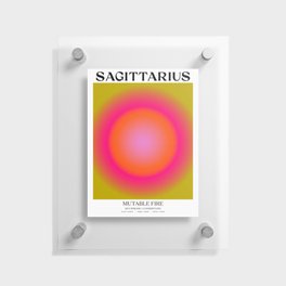 Sagittarius Gradient Print Floating Acrylic Print