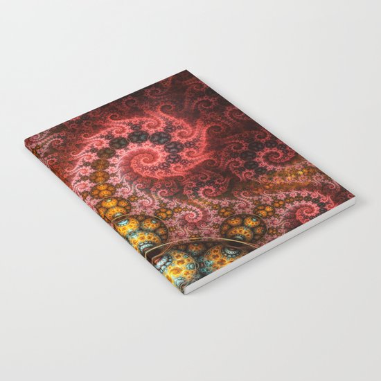 Unending dragon spiral Notebook