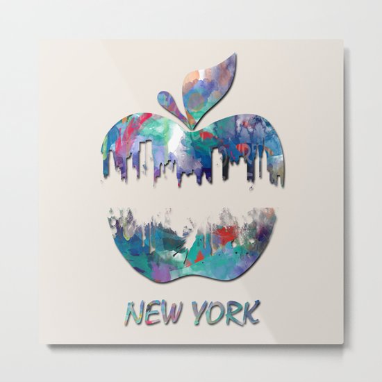 new York Metal Print