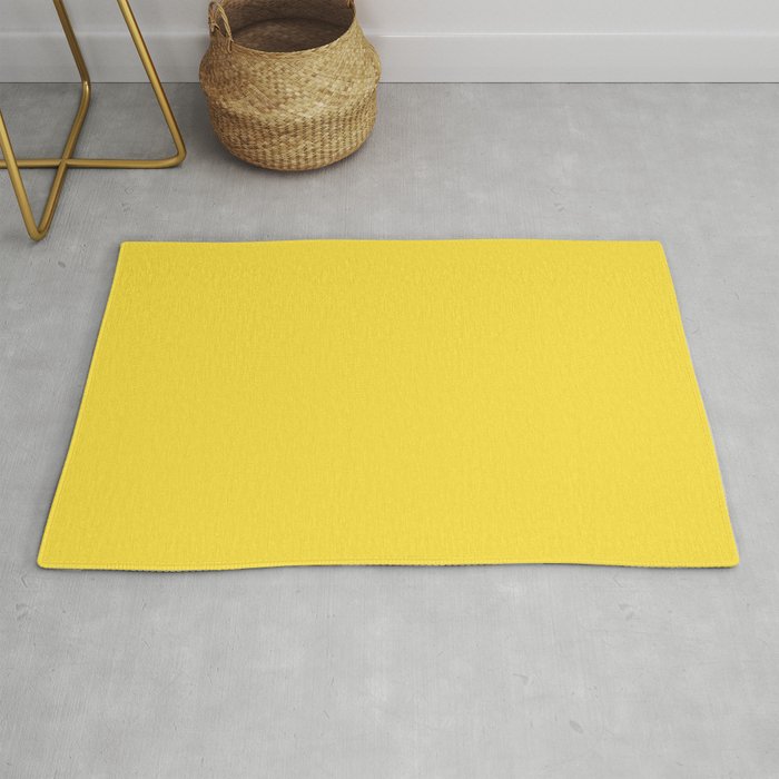 Butter Yellow - Solid Color Collection Rug