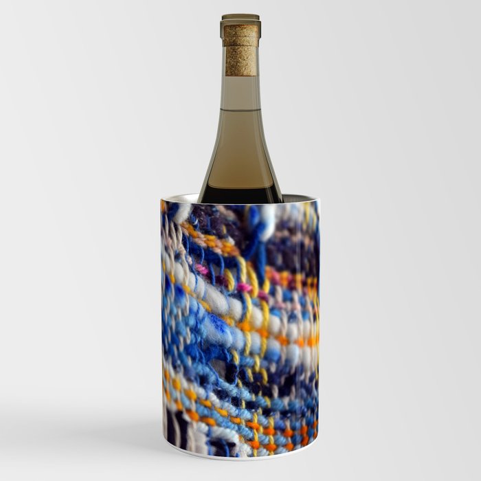 Cycladic Sea Sun (Weaving Detail) Wine Chiller