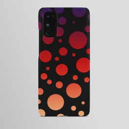 Retro Vibes Dots on Color Gradient - Mahama Android Case