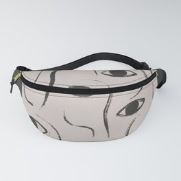Paper eyes Fanny Pack