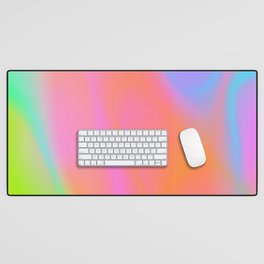 Neon Colors Desk Mat