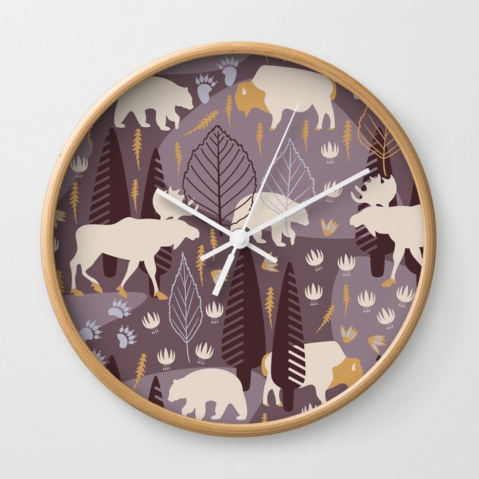 Yellowstone (Autumn) Wall Clock