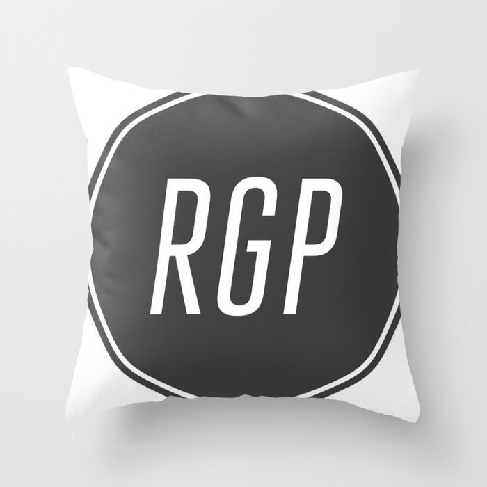 RGP Hoodie Throw Pillow