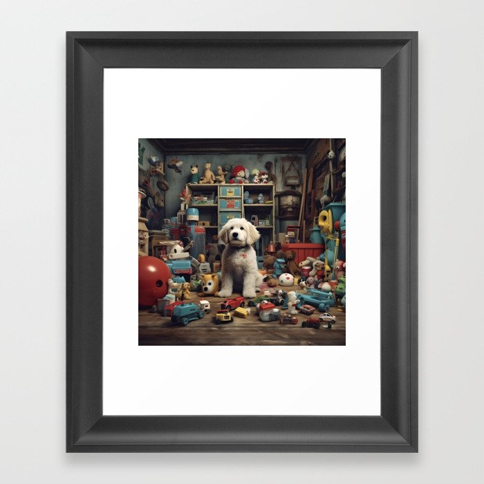 Pets & Toys 1 Framed Art Print