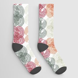Pattern abstract regular Socks