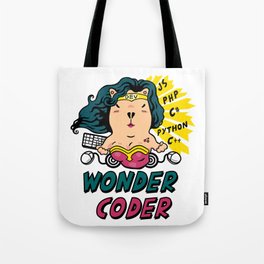 Wonder Coder No.2 Tote Bag