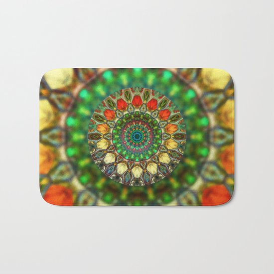 Sun Mandala 2 Bath Mat