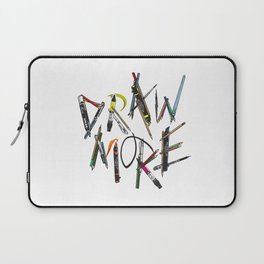 Draw More (Color) Laptop Sleeve