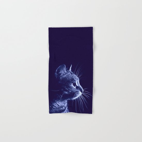 Cat profile Hand & Bath Towel