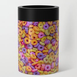 Fruit the Loop Breakfast Cereal Pattern Can Cooler