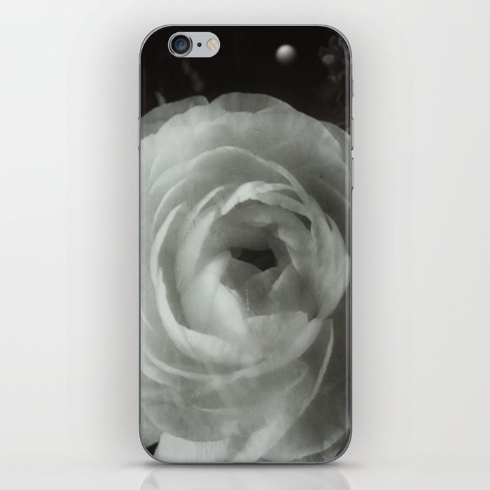 White Flower (Photographic Art Print) iPhone Skin