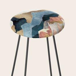 Golden Peaks Counter Stool