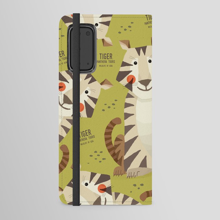 Tiger, Wildlife of Asia Android Wallet Case