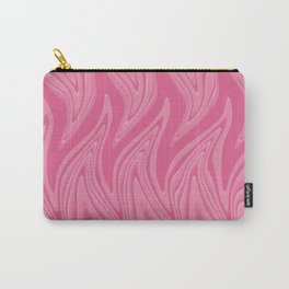 Warped - Pink Carry-All Pouch