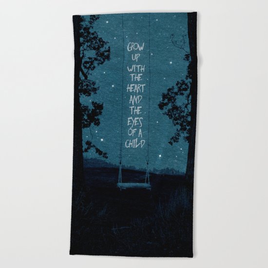 Heart of a Child Beach Towel
