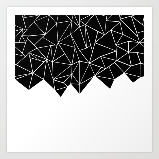 Ab Triangulation Art Print
