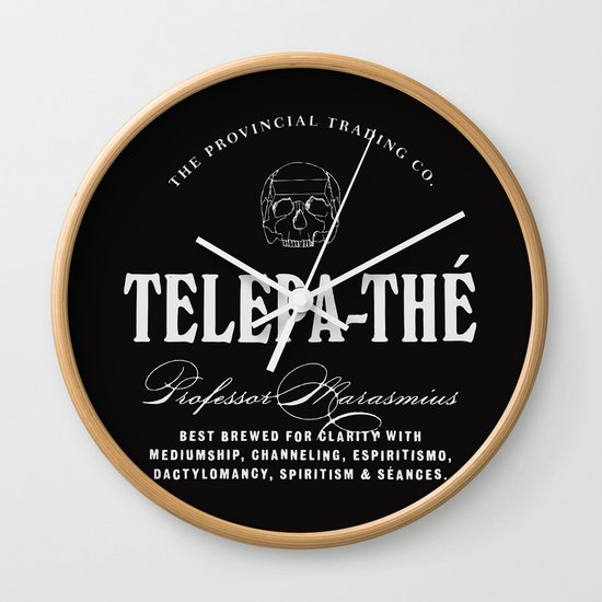 TELEPA-THÉ Wall Clock