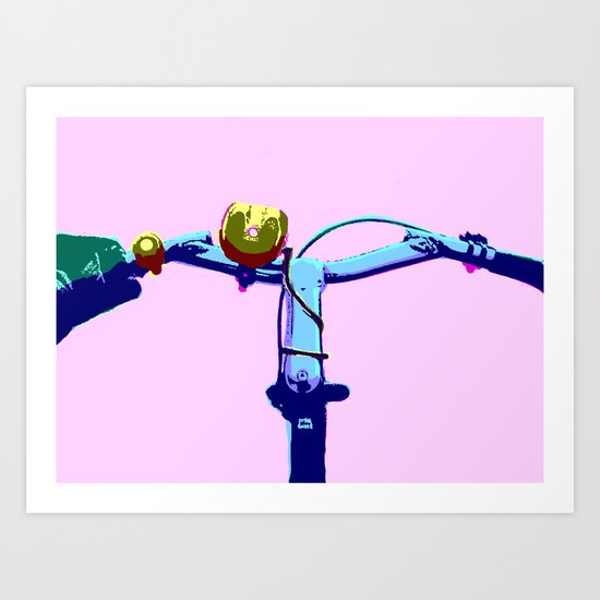Commute Tribute to Andy #00 Art Print