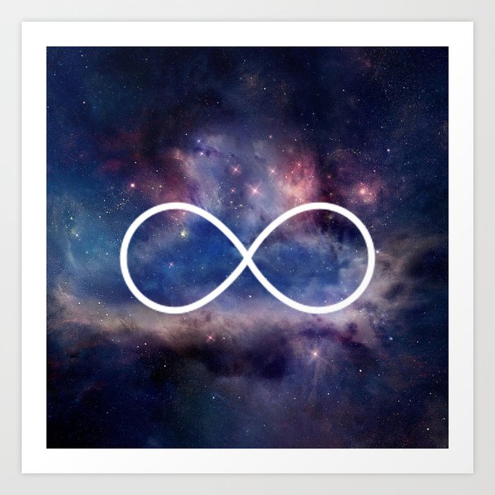 galaxy infinity symbol