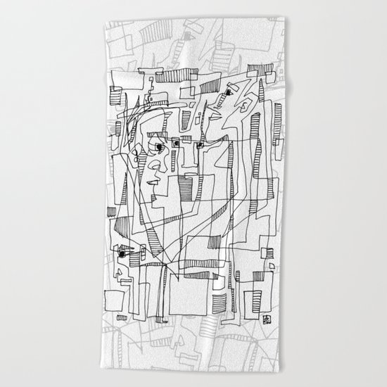 Conversation Beach Towel