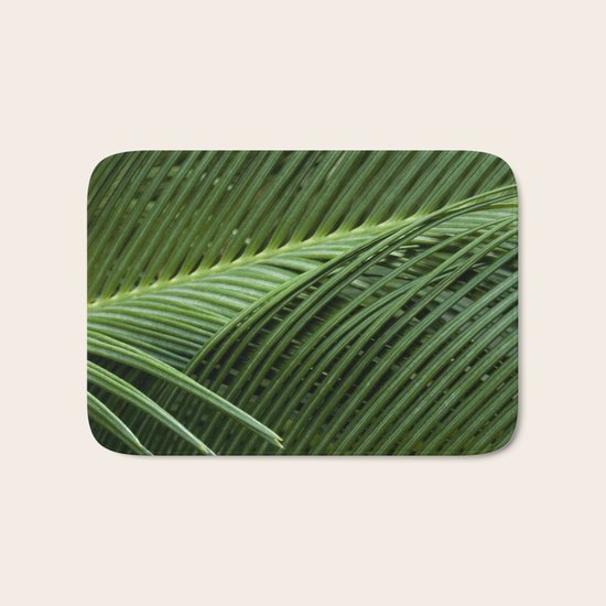 Palm leaves Bath Mat