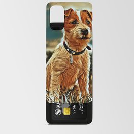Puppy of Jack Russell Terrier Android Card Case