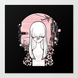 invisible girl Canvas Print