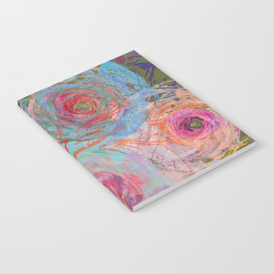 Floral abstract(38) Notebook