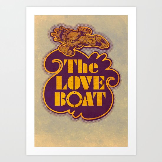 The Love Boat Art Print