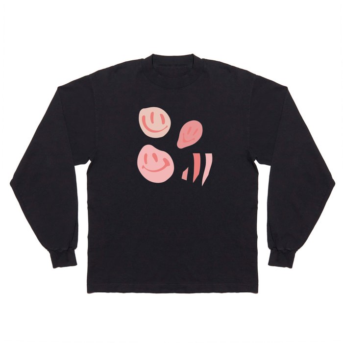 Pinkie Blush Melted Happiness Long Sleeve T Shirt