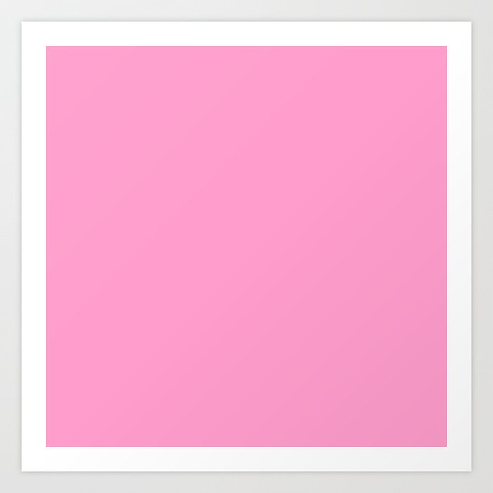 Soft Pastel Pink - Color Therapy Art Print