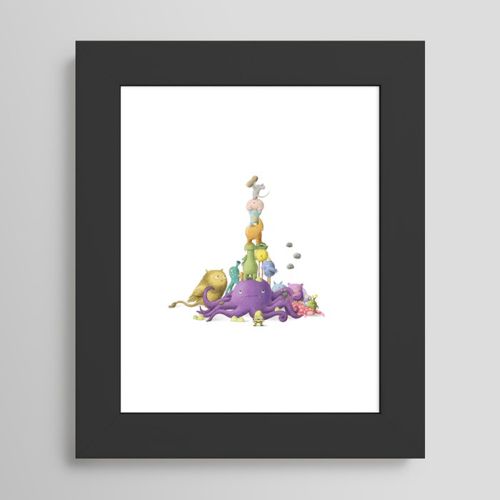 Society6 ケース Barnabus by Eric Fan They Always Stuck Together - The Barnabus Project Art Print