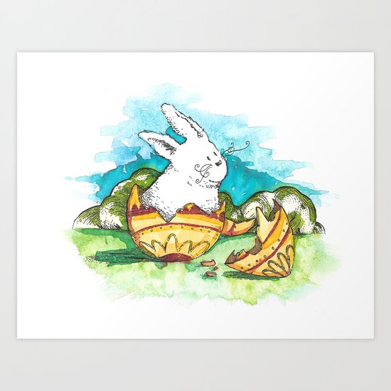Born at Easter Art Print