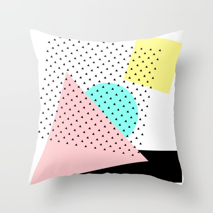 Arty Throw Pillow