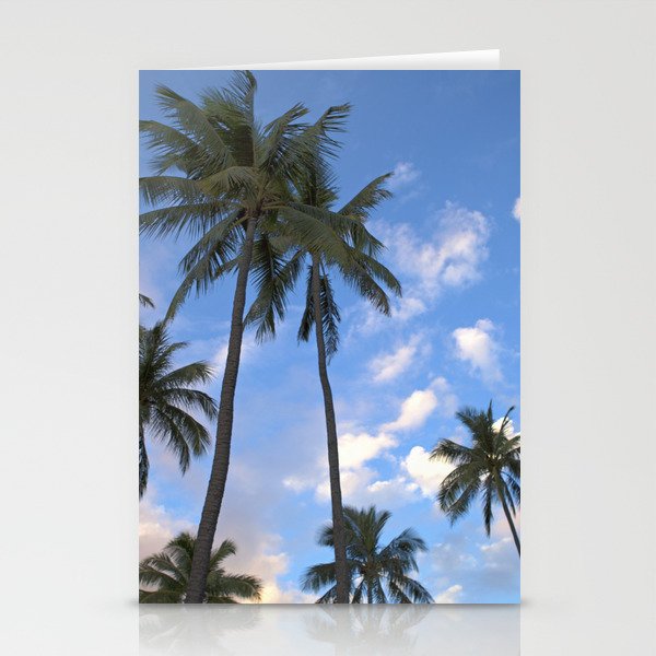 Hawaii Palms photograph Stationery Cards