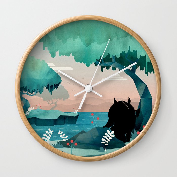 The Journey Wall Clock