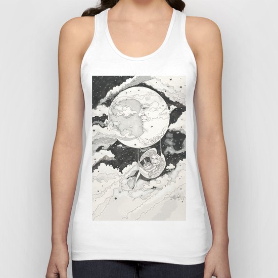 Moon Angel Unisex Tank Top