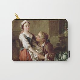 The Beautiful Kitchen Maid - Francois Boucher Carry-All Pouch