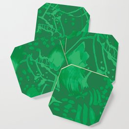 Electrical Spots in Green! Coaster